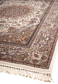 ΧΑΛΙ ROYAL SILK 539/W CREAM-BLUE - 200cm x 285cm