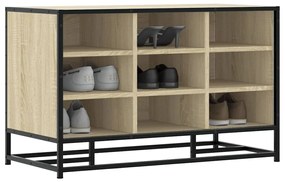 Πάγκος παπουτσιών Sonoma Oak 84x40x53,5 cm - Καφέ