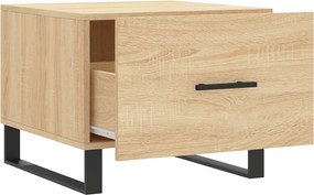 vidaXL Τραπεζάκια Σαλονιού 2 τεμ Sonoma Δρυς 50x50x40 εκ Επεξ. Ξύλο