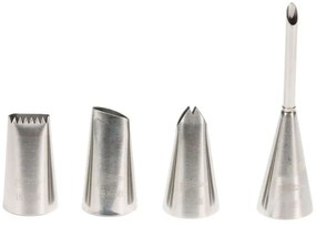Μύτες Για Κορνέ (Σετ 4Τμχ) 221.01763 Inox Patisse Stainless Steel
