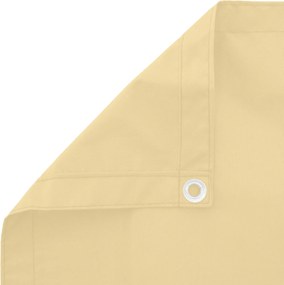 vidaXL Οθόνη Μπαλκονιού PU επενδεδυμένος οξφόρδης αλουμίνιο