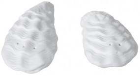Αλατοπίπερο Oysters (Σετ 2Τμχ) RD0017563 9,5x4,5x3cm White Raeder Πορσελάνη
