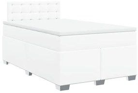 ΚΡΕΒΑΤΙ BOXSPRING ΜΕ ΣΤΡΩΜΑ ΛΕΥΚΟ 120X200ΕΚ.ΑΠΟ ΣΥΝΘΕΤΙΚΟ ΔΕΡΜΑ 3286117