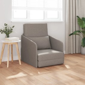 vidaXL Σαλονιού Καναπές Κρεβάτι 2-σε-1 Ταπάζ 65x80x83 εκ. Υφασμάτινος