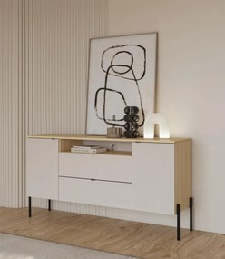 Μπουφές Erona -Φυσικό – Γκρέζ