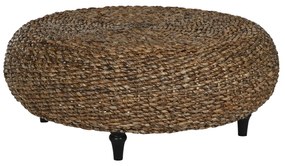 Τραπεζάκι Καφέ Home ESPRIT Φυσικό 119 X 119 X 46 cm