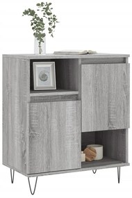 vidaXL Ντουλάπι Γκρι Sonoma 60x35x70 εκ. από Επεξεργασμένο Ξύλο