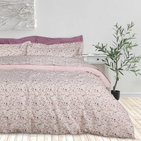 Σετ Σεντόνια Βαμβακερά King 260x280εκ. Daily 3170 Ροζ-Taupe Das Home