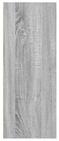 vidaXL Βιβλιοθήκη Γκρι Sonoma 40x30x77 εκ. από Επεξεργασμένο Ξύλο