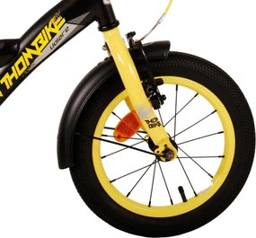 Thombike 14 Inch 22,5 cm Boys Coaster Brake Black/Yellow