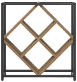 vidaXL Ράφι κρασιών Artisan Oak 51x18x52,5 εκ Επεξεργασμένο ξύλο