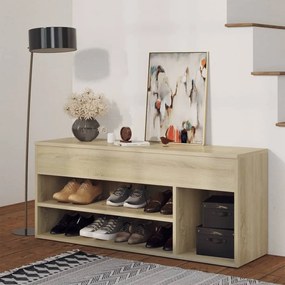 Παπουτσοθήκη Sonoma Δρυς 105 x 30 x 45 εκ. Επεξ. Ξύλο