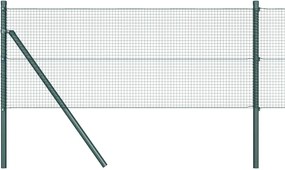 vidaXL Στύλος Περιφράξεων Πράσινο 100 x 0,6 μ (16 x 16 mm πλέγμα)