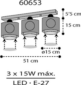 Pirate Island τρίφωτο παιδικό οροφής (60653)