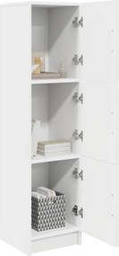 vidaXL Highboard Λευκό 31.5 x 32 x 122.5 εκ