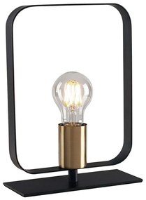 Φωτιστικό Επιτραπέζιο Smith I-SMITH-L1 1xE27 19,5x24,8cm Black Luce Ambiente Design Metal