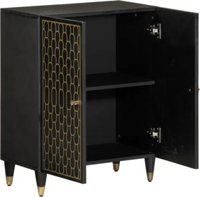 vidaXL Βοηθητικό Ντουλάπι 60 x 33 x 75 εκ. από Μασίφ Ξύλο Μάνγκο