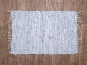 Δερμάτινο Ταπέτο 60x90 8 Γκρι Ανοιχτό Viopros