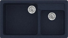 Sanitec Classic 317 (90×51) - Γρανιτένιος νεροχύτης - Granite BLUE