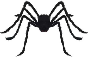 vidaXL Διακόσμηση Halloween Αράχνη 3 τμχ. Μαύρο 150 cm