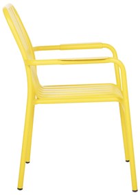 ΠΟΛΥΘΡΟΝΑ ΑΛΟΥΜΙΝΙΟΥ RACHEL HM6088.06 ΚΙΤΡΙΝΗ 63x58x85Υεκ.