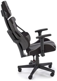 ΚΑΡΕΚΛΑ ΓΡΑΦΕΙΟΥ / GAMER SPEED ΓΚΡΙ / ΜΑΥΡΟ 66x68x130-137cm