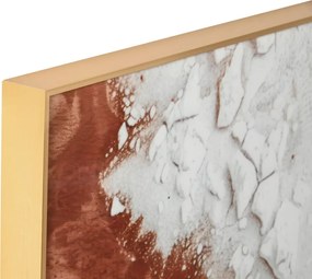 Πίνακας Home ESPRIT Αλουμίνιο Ξύλο MDF 80 x 3,5 x 120 cm