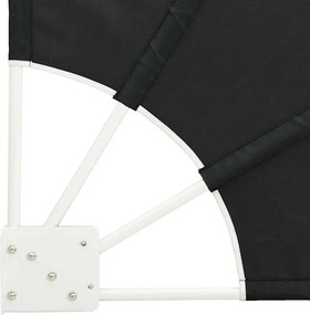 vidaXL Αδιάφανο σκίαστρο μπαλκονιού Ανθρακί 210 x 210 cm Πολυεστέρας