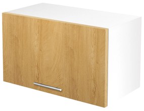 VENTO GO-60/36 hood top cabinet, color: white / honey oak DIOMMI V-UA-VENTO-GO-60/36-D.MIODOWY