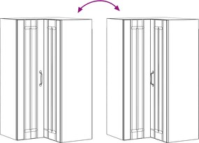 vidaXL Μονάδα κουζίνας LUCCA 8 pcs Γκρι Σκυροδέματος