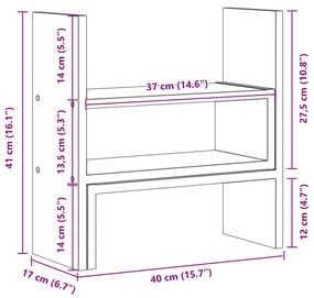 ΈΠΙΠΛΟ ΟΡΓΑΝΩΣΗΣ ΓΡΑΦΕΙΟΥ ΡΥΘΜΙΖ. 40X17X41 ΕΚ. ΕΠΕΞ. ΞΥΛΟ 854767