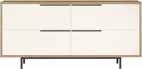 Κονσόλα Φυσικό / Λευκό CIME 160x44.5x74.3