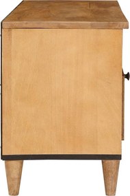 vidaXL Ντουλάπι TV 100 x 33 x 46 εκ Στερεό ξύλο μάνγκο