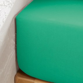 Μονόχρωμο βαμβακερό σεντόνι με λάστιχο για στρώματα μεγάλου πάχους, Scénario