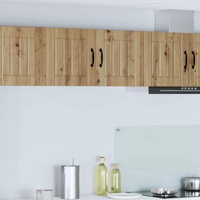 vidaXL Ντουλάπα Τοίχου LUCCA Artisan Δρυς 80 x 31 x 40 εκ