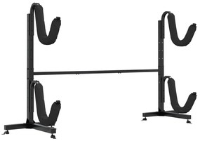 vidaXL Ράφι Αποθήκευσης Καγιάκ για 2 Καγιάκ 250x57x127,5 εκ. Ατσάλι
