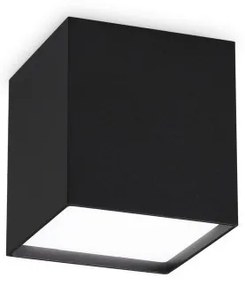 Πλαφονιέρα Φωτιστικό Οροφής LED 10W Μαύρο Μαγνητική Στήριξη Kubiko 303314 Ideal Lux 303314