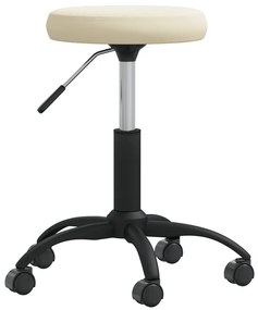 vidaXL Κρέμα Μασάζ Σκαμπό Velvet