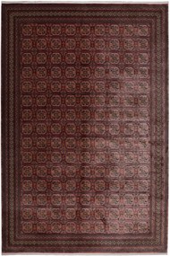 Χαλί Naf Naf Belize 62378 10 Bordo-Multi Βιοκαρπέτ 160X230cm