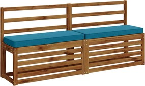 vidaXL Μαξιλάρια Πάγκου 2 Τεμαχίων VUGHT 2 pcs 100% Πολυεστέρας