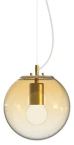 Φωτιστικό Οροφής Mapa 346540 E27 D20x45cm Amber Ideal Lux