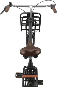 Dutch 28 Inch 57 cm Women 3SP Coaster Brake Matte black
