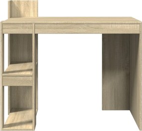 vidaXL Γραφείο Sonoma Δρυς 103,5x56,5x94 εκ. από Επεξεργασμένο Ξύλο