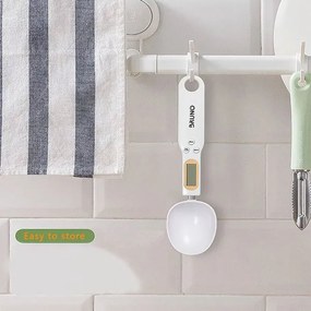 BRUNO ψηφιακή ζυγαριά-κουτάλι κουζίνας BRN-0074, έως 500g σε λεύκο χρώμα