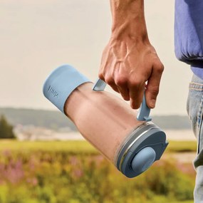 Φορητός μπλέντερ Ninja BlendBoss DB351EUCY, 1100 W, 710 ml, 3 προγράμματα, Auto-iQ, CrushBlade, Γκρι