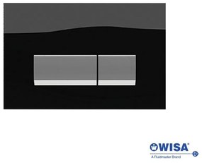 WISA VIVENTE F390-400 Πλακέτα για Καζανάκια Διπλής Λειτουργίας Black Glass