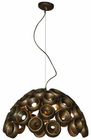 Φωτιστικό Οροφής Darina HL-3590-L 77-4331 62x62x120cm 6xE27 60W Copper Homelighting