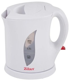 Zilan Ηλεκτρικός Βραστήρας νερού 1L 1650W σε άσπρο χρώμα ZLN8489
