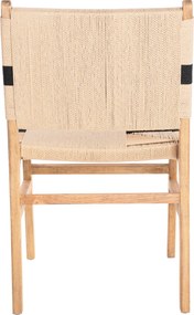 ΚΑΡΕΚΛΑ RUBBERWOOD ΚΑΙ ΣΧΟΙΝΙ ΣΕ ΦΥΣΙΚΟ RUSTIC 50x60x88Yεκ.HM9323.01
