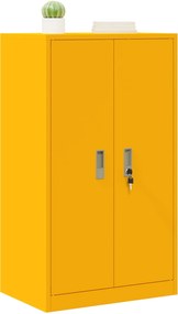 vidaXL Ντουλάπι αποθήκευσης Χαμομηλί κίτρινο 60 x 40 x 105 εκ